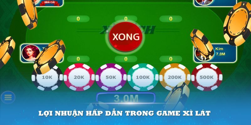 Lợi nhuận hấp dẫn trong game Xì Dách