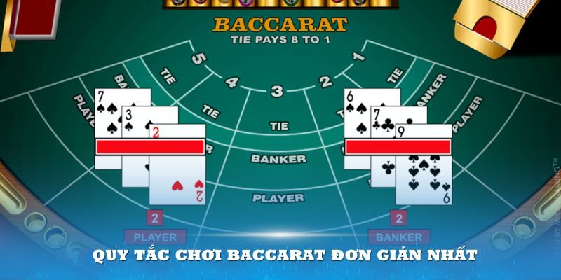 Quy tắc chơi Baccarat đơn giản nhất